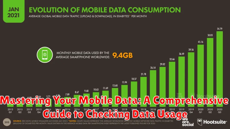 Mastering Your Mobile Data: A Comprehensive Guide to Checking Data Usage