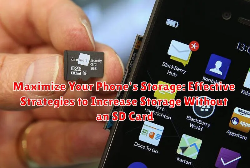 Maximize Your Phone's Storage: Effective Strategies to Increase Storage Without an SD Card